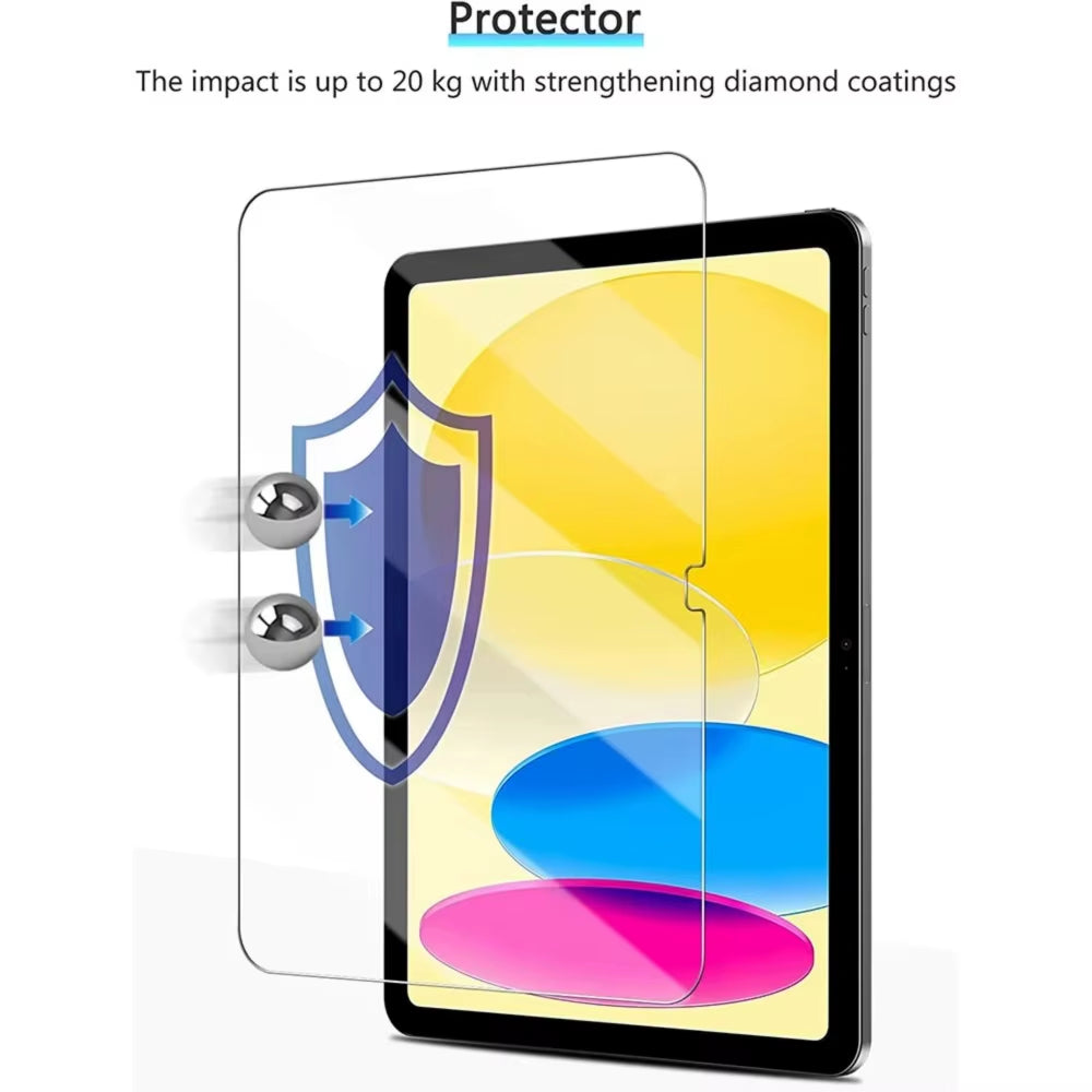 2-3 Pcs Screen Protector Tempered Glass for Ipad A16 11Th Generation 2025 11'' Ipad 10Th Gen 10.9'' HD Clear anti Scratch Film