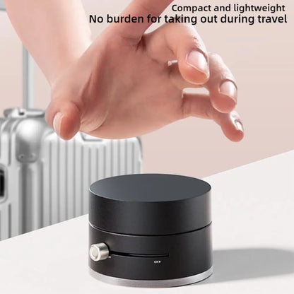 360° Foldable Lazy Phone Mount – Dual Vacuum Suction with Magnetic Grip for Hands-Free Viewing