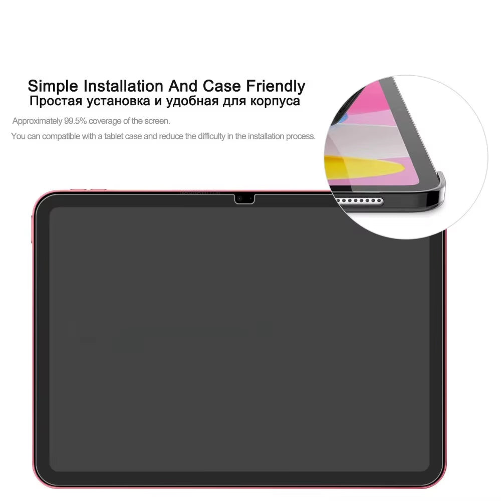 2-3 Pcs Screen Protector Tempered Glass for Ipad A16 11Th Generation 2025 11'' Ipad 10Th Gen 10.9'' HD Clear anti Scratch Film