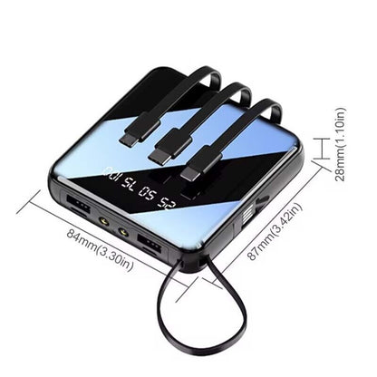 9000000Mah Portable Power Bank Fast Charger Battery Pack for Mobile Phone